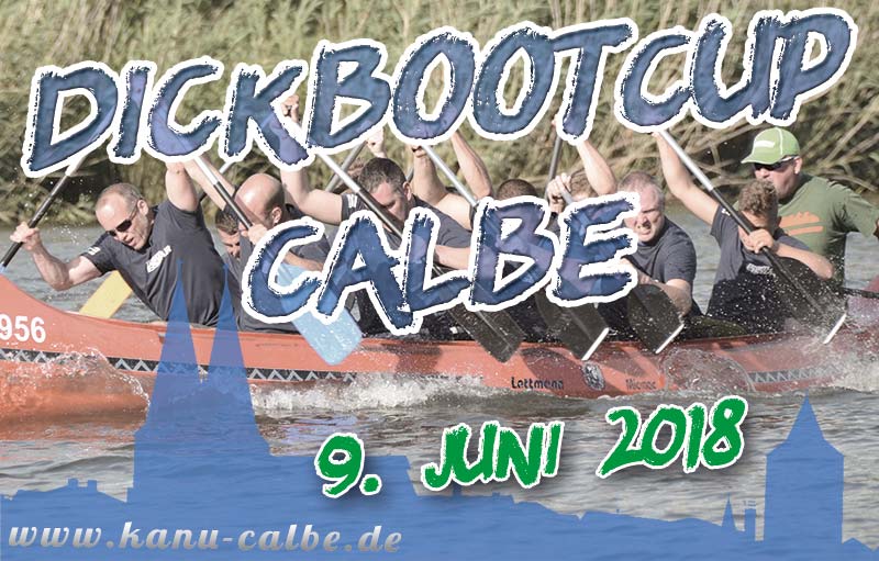 Calbenser Dickbootcup an der Saale am 9. Juni 2018