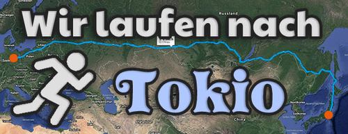 Aktion: Wir laufen gemeinsam nach Tokio